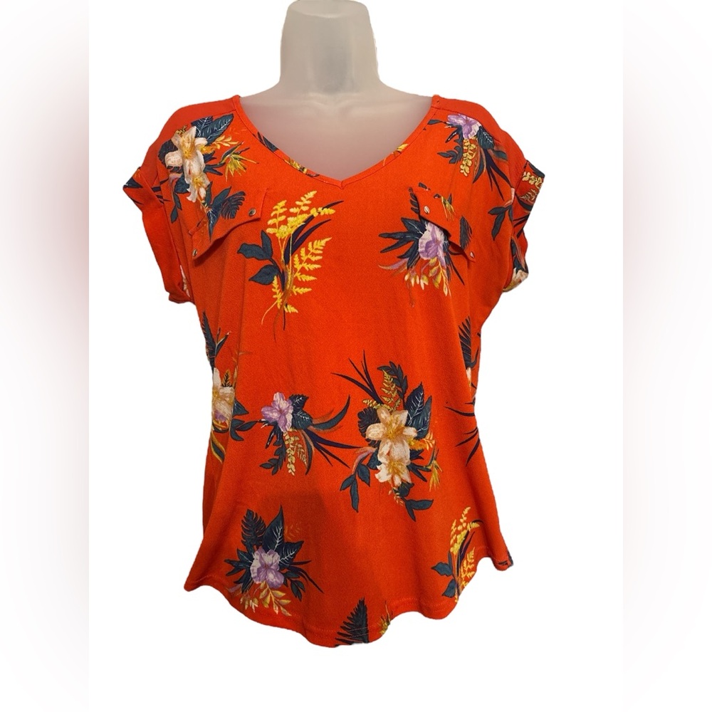 Mine Floral Short Sleeve Top